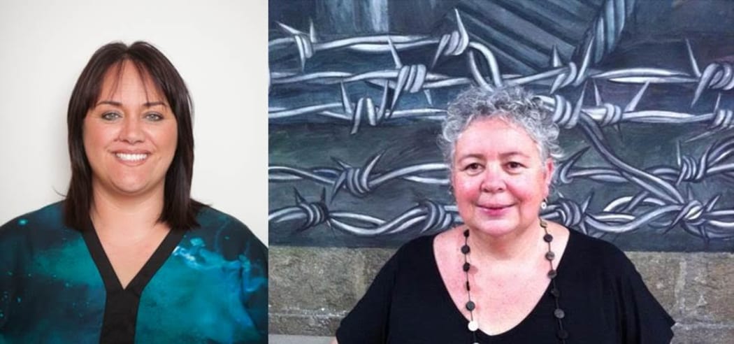 Jenny Solomon and Gael Surgeoner
