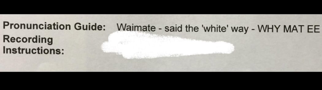 The voice artist refused to voice the advertisement.