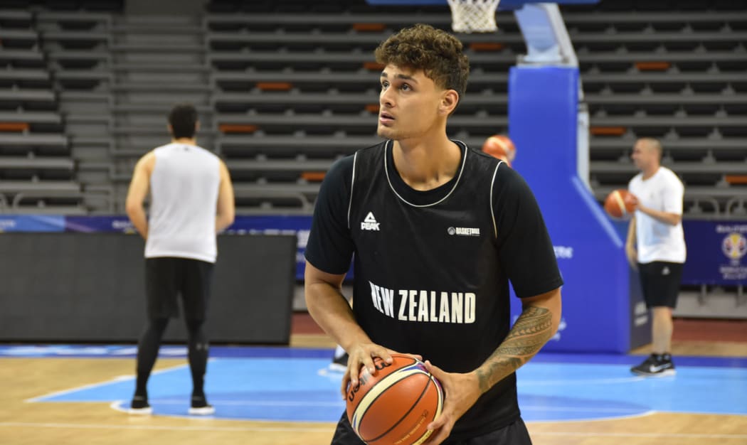 New Zealand basketballer Dan Fotu.