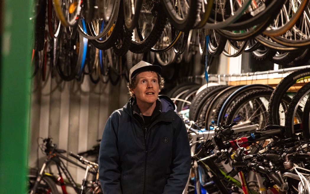 Eke Rua ReBicycle project manager Arthur Price