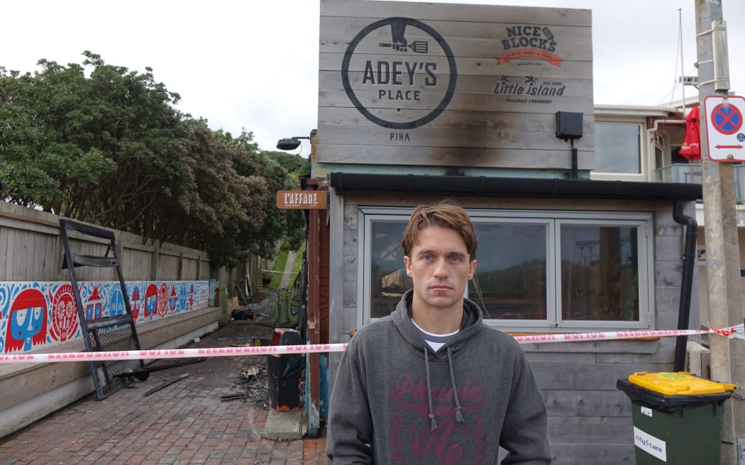 Piha resident Adam May.