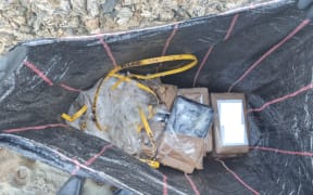 Some of the cocaine from by NSW police after the first bricks were found on 22 December, 2023.