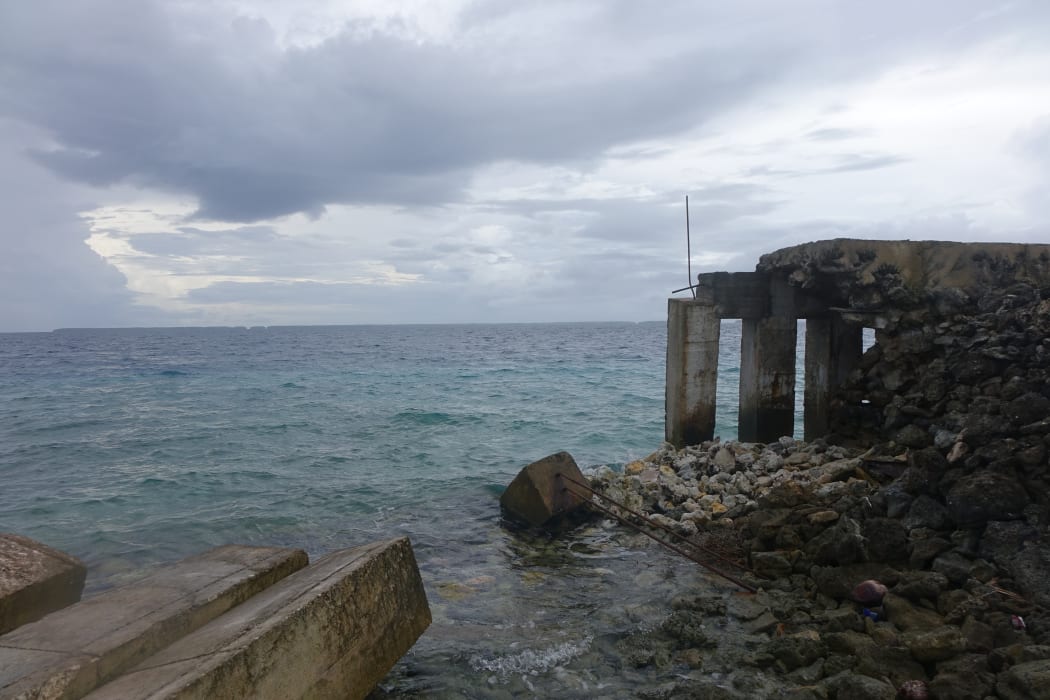 While Tokelauan families with means have been able to repair their sections of the seawall, others unable to afford construction costs have been left adrift.