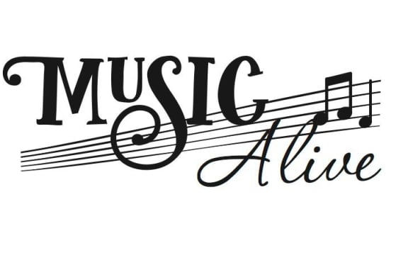 Christchurch music club 'Music Alive' logo