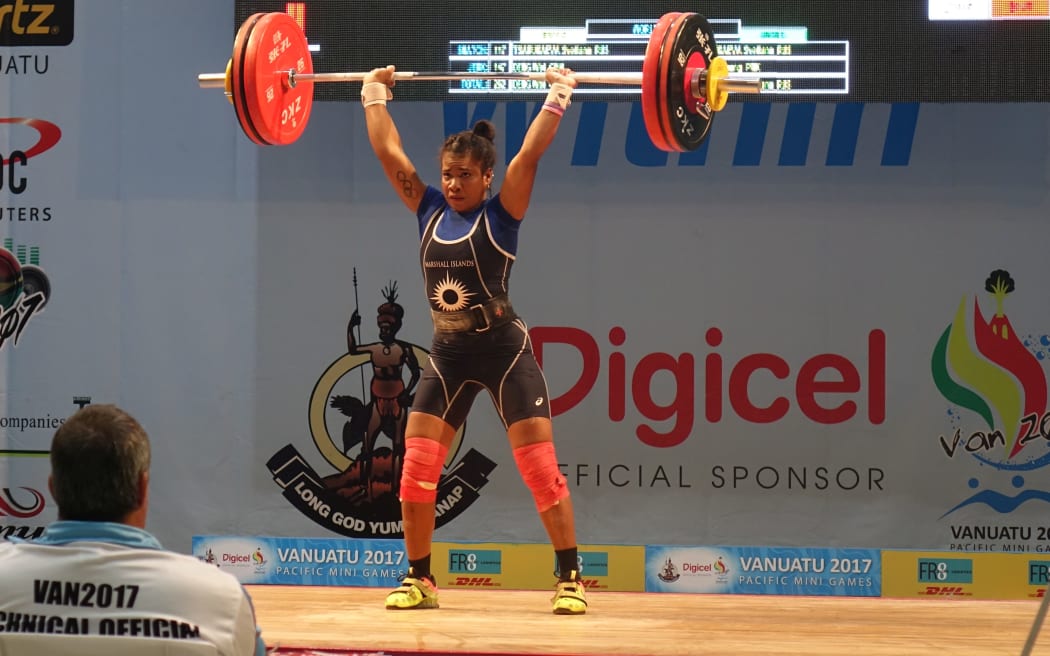 Marshall Islands lifter, Mattie Sasser