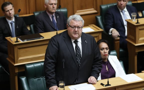 National MP Gerry Brownlee in the House