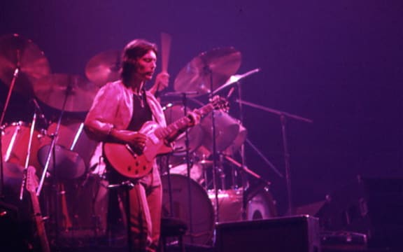 Steve Hackett playing with Genesis