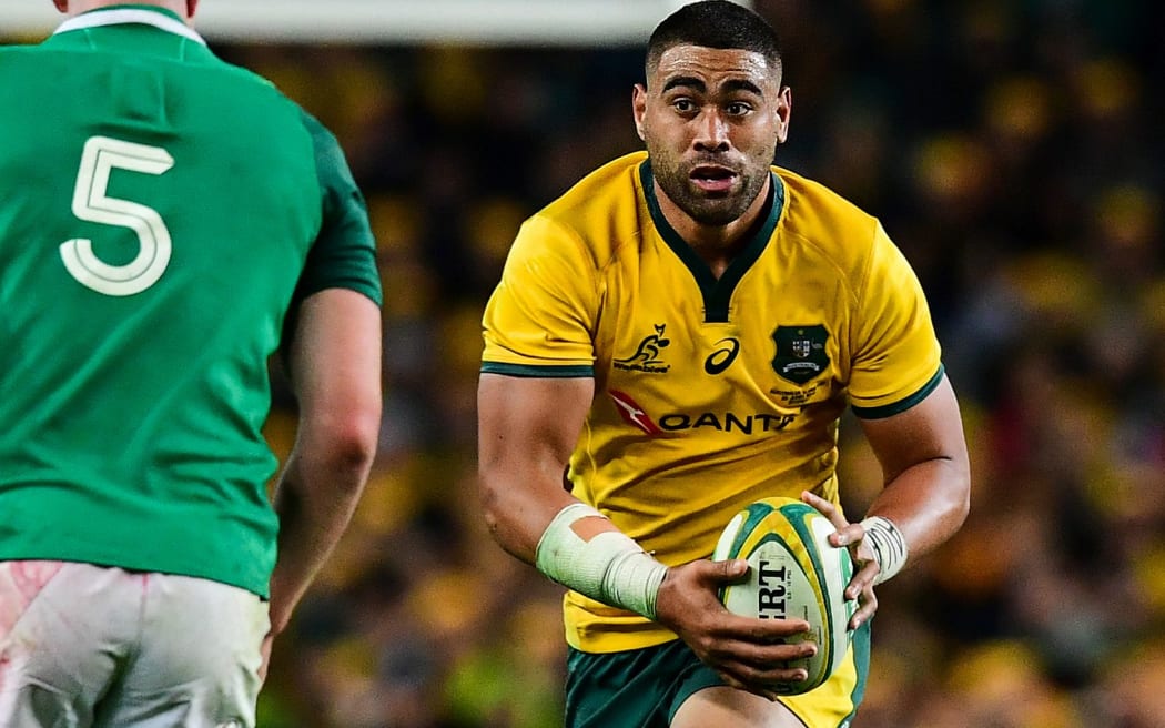 Wallabies loose foward Lukhan Tui