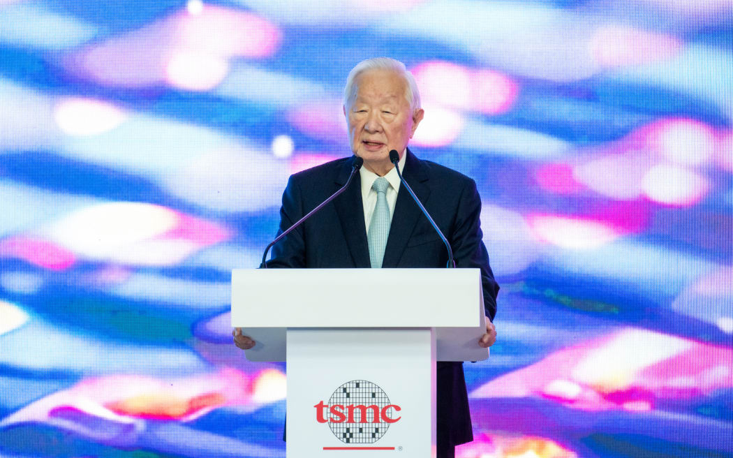 Morris Chang, 92, has retired from TSMC but still appears at public events.
