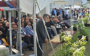 Kiingitanga spokesperson Rahui Papa speaks to political parties.