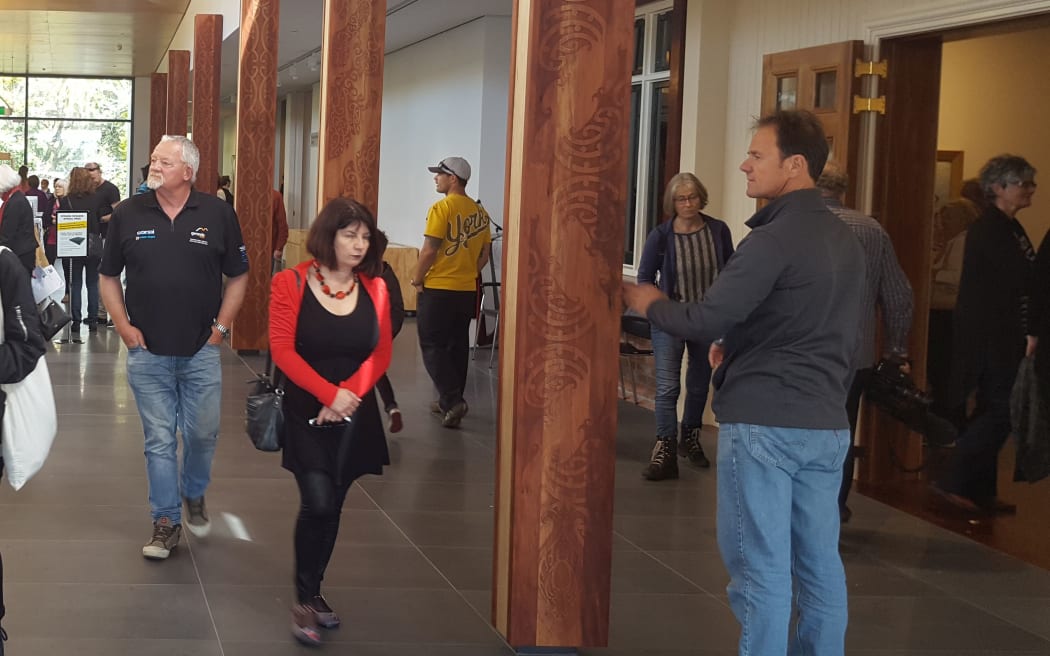 The foyer of Nelson's Suter art gallery, which has reopened after a $12m refit.