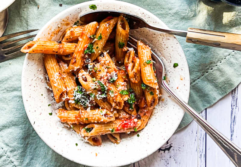Pantry pasta by Sam Parish