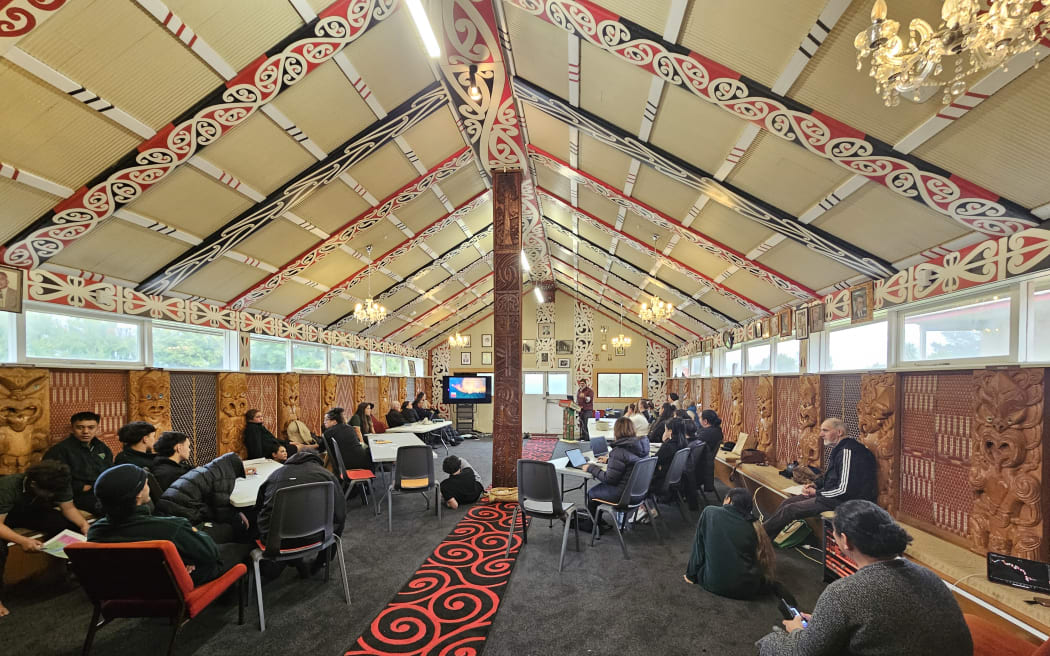 Climate Change Wānanga at Mākirikiri Marae in Dannevirke.
