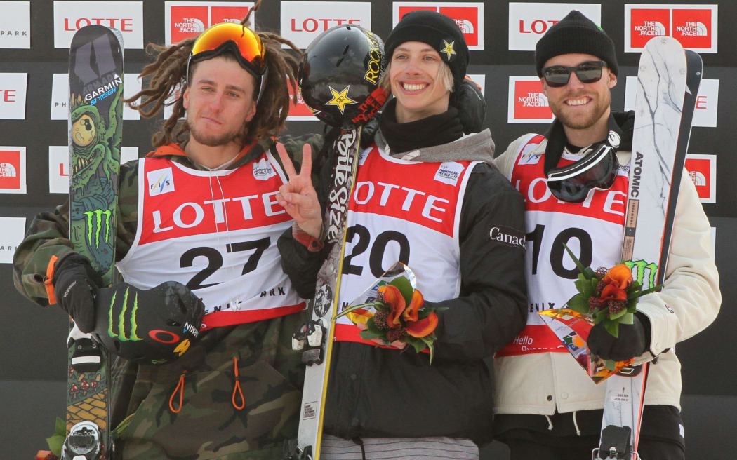 Henrik Harlaut, Alex Bellemare and Jossi Wells.