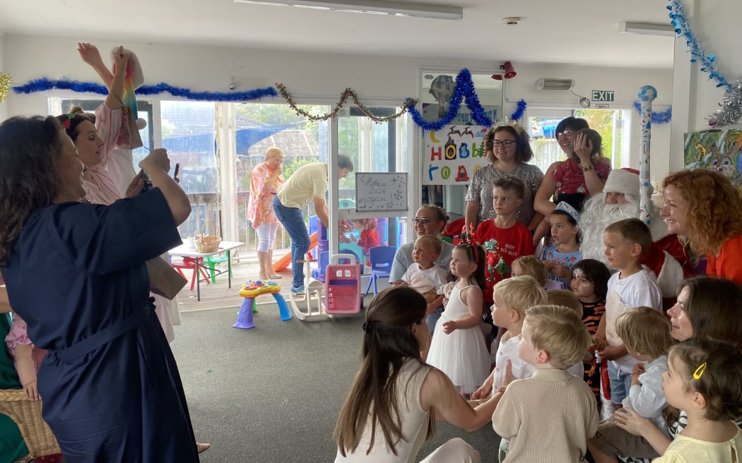 Picture of a group taking photos together.
