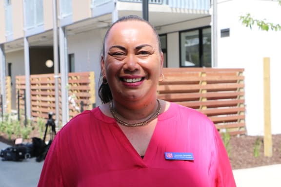Senior tenancy manager for social housing, Jasmine Herewini.