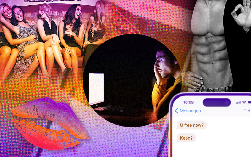 Composite of dating imagery