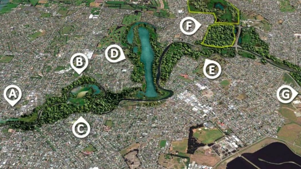 Potential development in Christchurch's Red Zone.