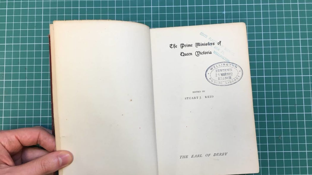 The Earl of Derby was borrowed from Newtown Library in March 1902 and returned this week after 118 years.