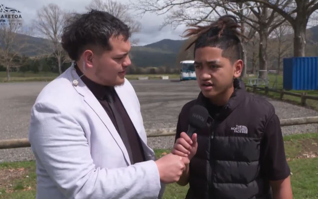 Terrence Daniel of Ngāti Takihiku