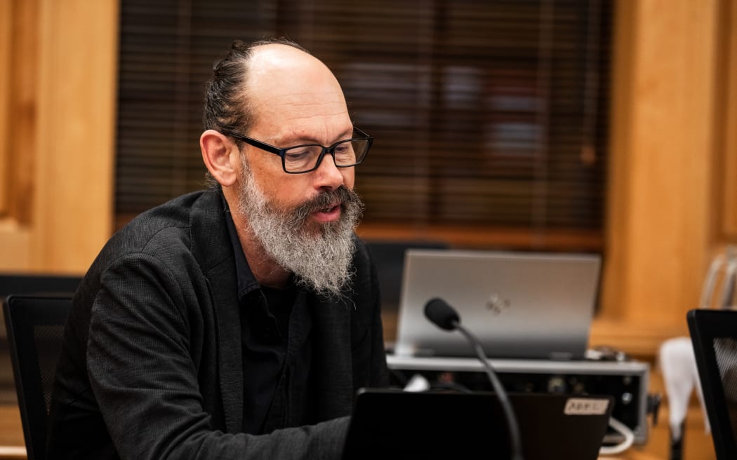 Steve Abel at select committee for the Treaty Principles Bill
