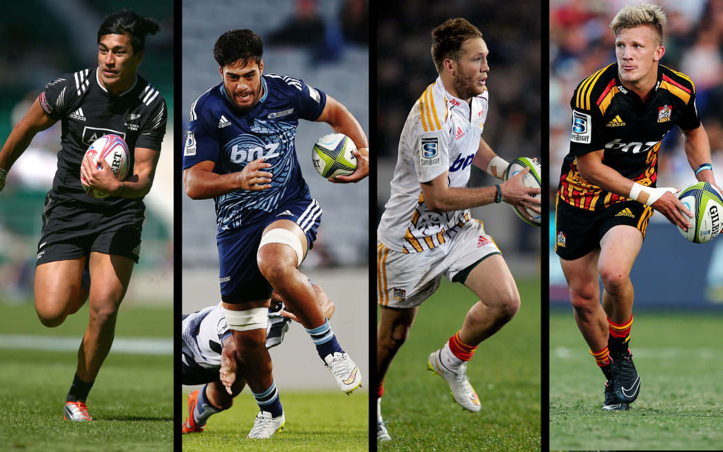 Brothers Akira and Rieko Loane, and Marty and Damian McKenzie.