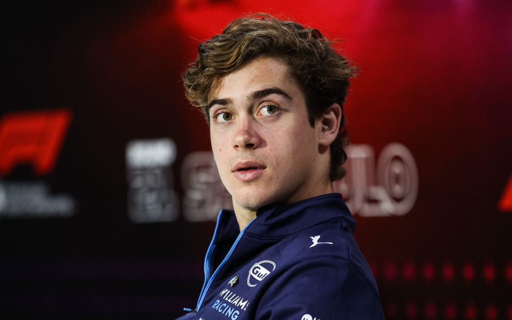 Argentinian F1 driver Franco Colapinto.