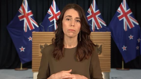 The ominous picture TVNZ used to alert One News Now browsers the PM had some imminent that would be bad.