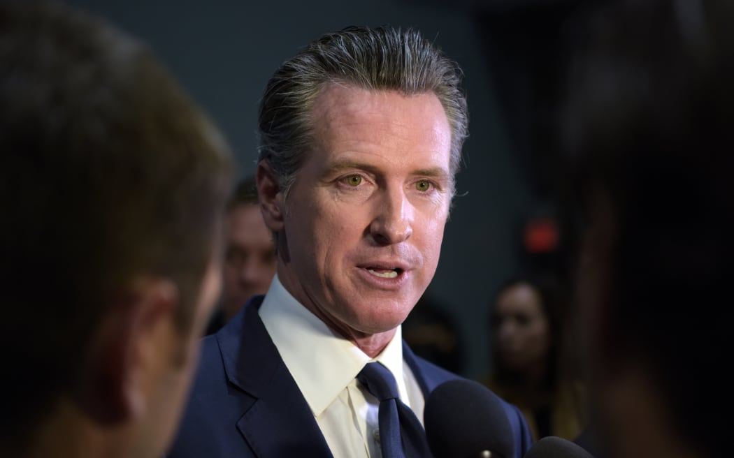 California Governor Gavin Newsom.