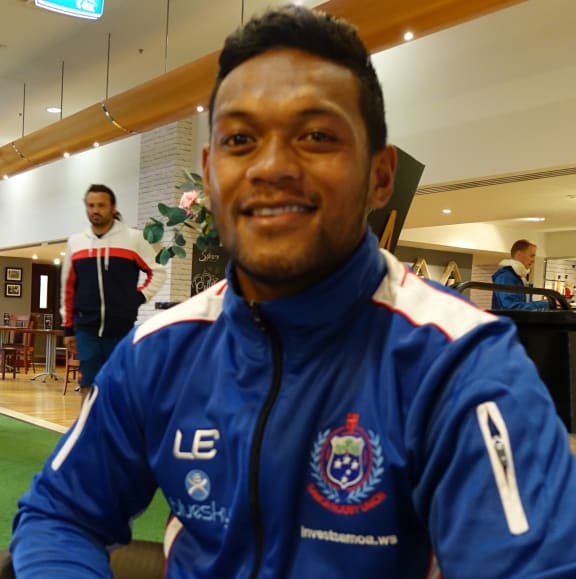 Samoa sevens player Tomasi Alosio.