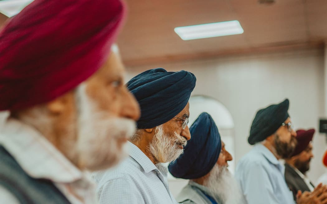 Punjabi New Zealanders practicing their Sikh faith