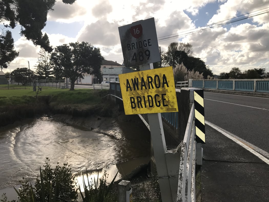 Tide's out in Awaroa River, Helensville which flows into the Kaipara Harbour.