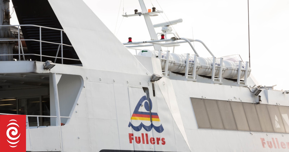 Engine fire on Auckland ferry