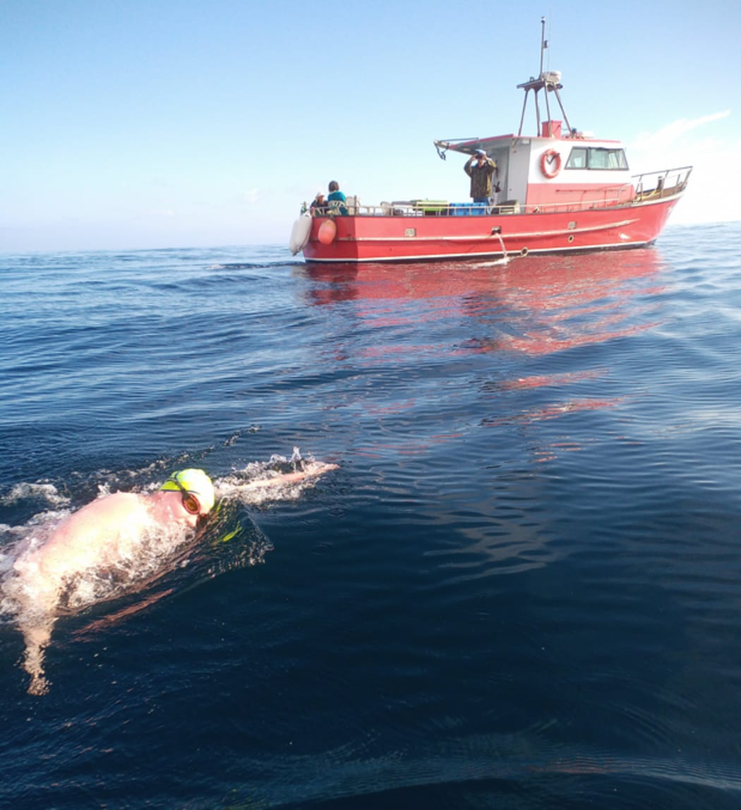 Liana Smith on her record breaking swim