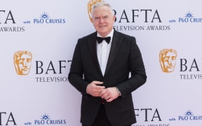 Huw Edwards attends the BAFTA Television Awards at the Royal Festival Hall in London on May 14, 2023.