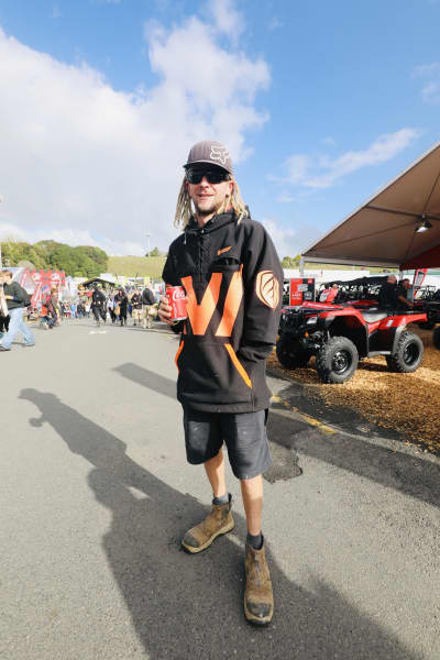 Jason at Fieldays on 11 June, 2025.