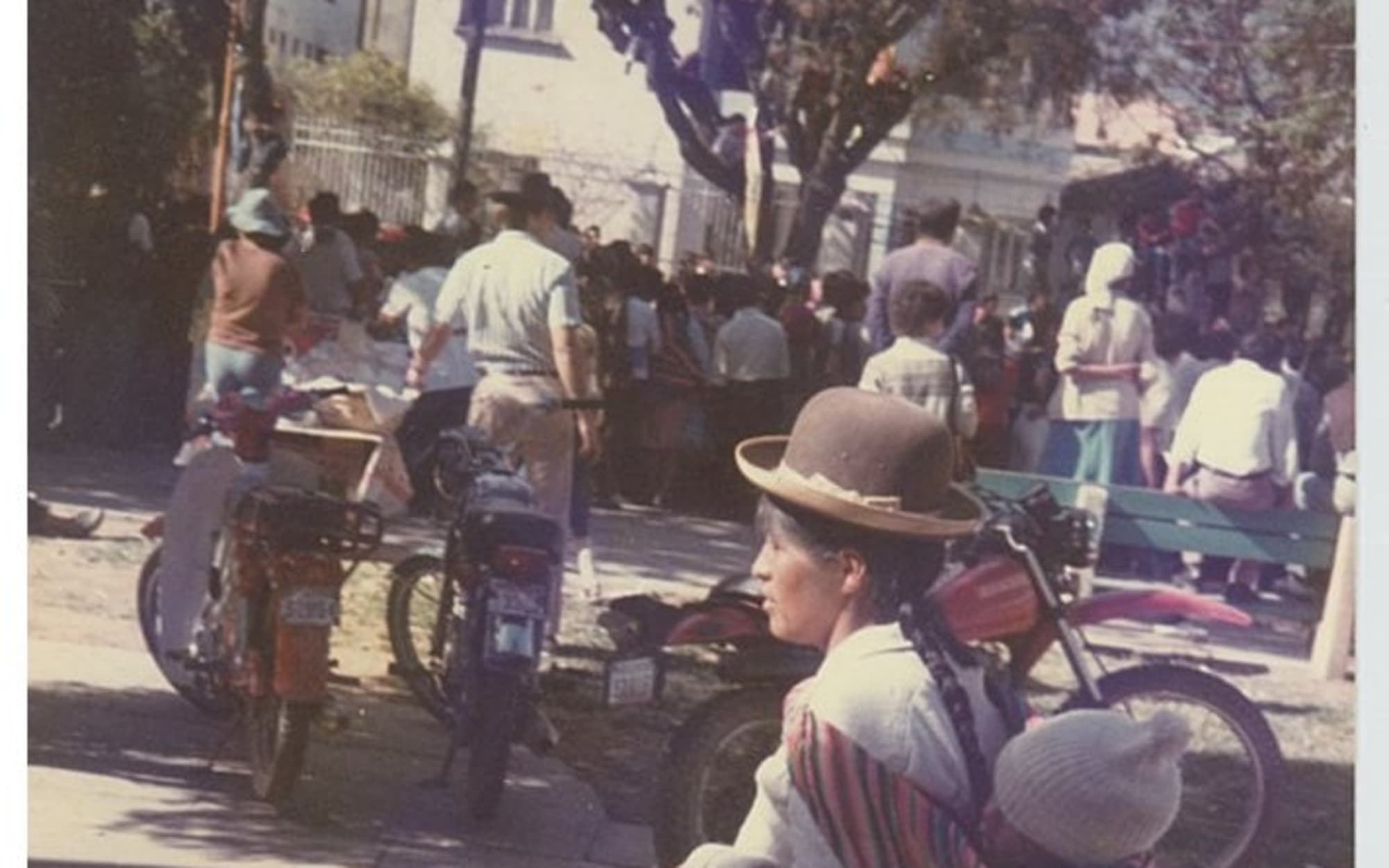 A Quechuan woman in Cochabamba, Bolivia.