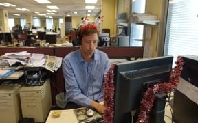 RNZ reporter Max Towle.