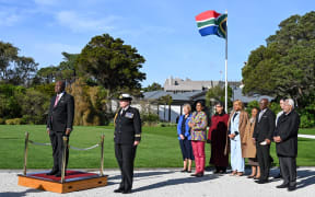 South Africa High Commissioner Johnny Sexwale (left) said migrants to New Zealand should stop "bashing" and badmouthing their home country.