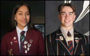 Rhiannon Kapa and Rohm Dixon, two of the recipients of the Te Ara a Kupe Beaton Scholarship