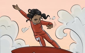 World's first Sky Surfer