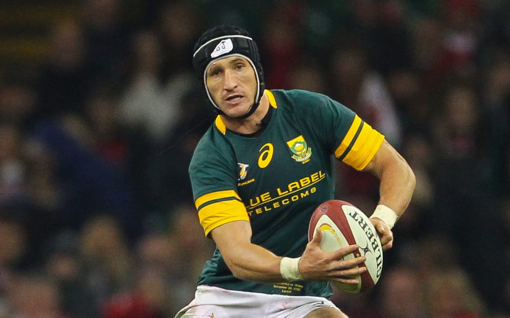 Springbok first five Johan Goosen.