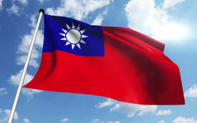 Taiwan's flag.