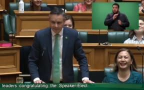 James Shaw requests the scrapping of mandatory ties in Parliament.