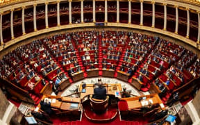 French National Assembly in session.