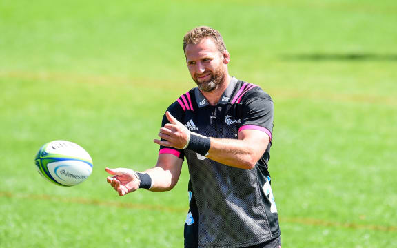 Kieran Read during Crusader training.