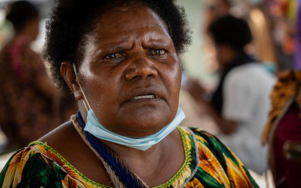 Lynette Simon said the government's ideas were a waste of money that could be better spent. (ABC News: Marian Faa)
