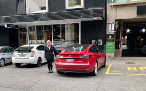 Kerry Prendergast says signage where she parked is "ambiguous". Photo / Catherine Hutton