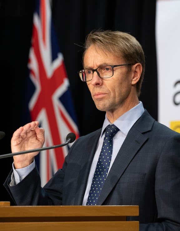 Director-General of Health Ashley Bloomfield at a media briefing at Parliament about the Covid-19 coronavirus.