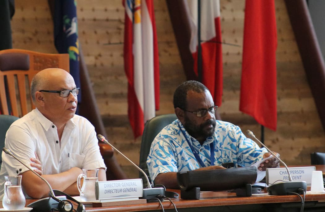Colin Tukuitonga and Moses Amos.